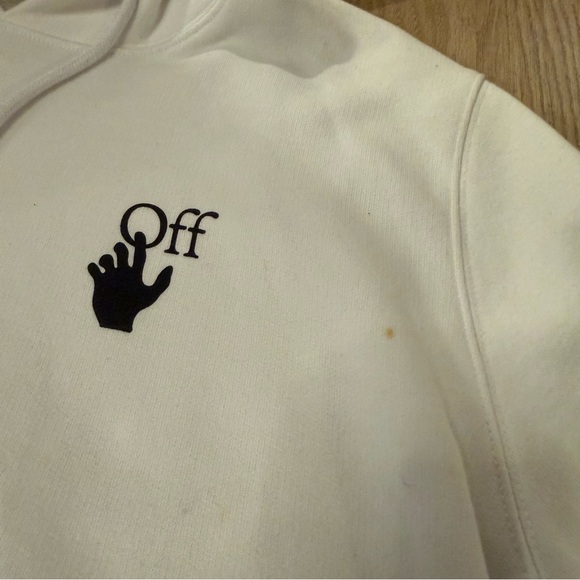 Off-White White Degrade Arrows Hoodie - Picture 6 of 13